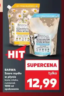 Kaufland Szare mydło w płynie kozie mleko Barwa oferta