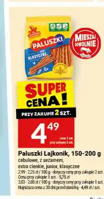 Twój Market Paluszki Lajkonik cebulowe oferta