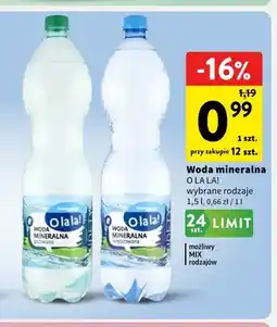 Intermarche Woda mineralna gazowana O La La! oferta