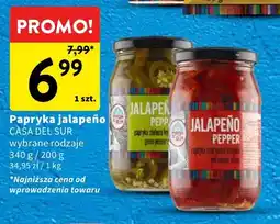 Intermarche Papryka jalapeño zielona krojona Casa Del Sur oferta