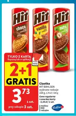 Intermarche Ciastka Hit Bahlsen choco oferta