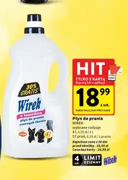 Intermarche Płyn do prania Wirek oferta