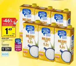 Intermarche Mleko UHT Z Mlecznej Drogi 1,5% oferta