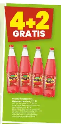 Twój Market Oranżada gazowana Hellena czerwona oferta