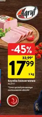 Intermarche Szynka konserwowa Agryf oferta