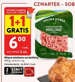 Intermarche Mięso mielone na kotlety Dolina Dobra oferta