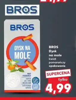 Kaufland Dysk na mole kwiat pomarańczy Bros oferta