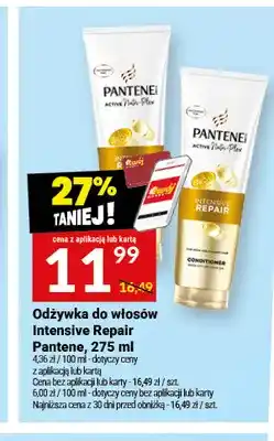 Twój Market Odżywka do włosów Intensive Repair Pantene oferta