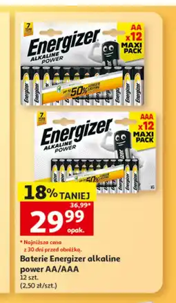 Auchan Baterie Energizer oferta