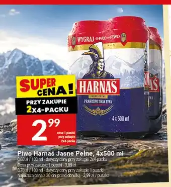 Twój Market Piwo Harnaś 4-pak oferta