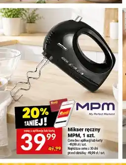 Twój Market Mikser ręczny Mpm oferta