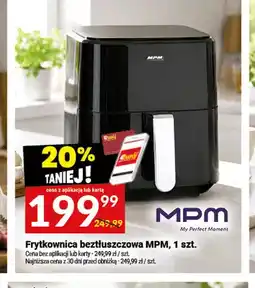 Twój Market Frytkownica beztłuszczowa Mpm oferta
