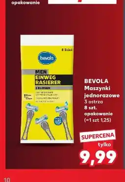 Kaufland Maszynki jednorazowe 3 ostrza Bevola oferta