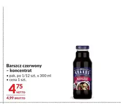 Makro Barszcz czerwony Krakus oferta