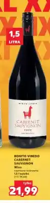Kaufland Wino czerwone wytrawne Bonito Vinedo Cabernet Sauvignon oferta