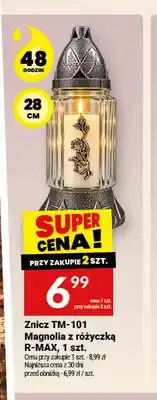 Twój Market Znicz TM-101 Magnolia z różyczką R-MAX oferta