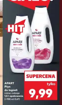 Kaufland Płyn do kąpieli irys Apart oferta