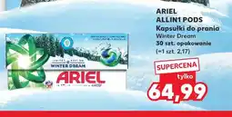Kaufland Kapsułki do prania Allin1 Pods Winter Dream Ariel oferta