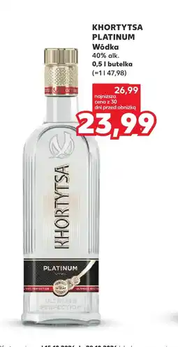 Kaufland Wódka Khortytsa oferta