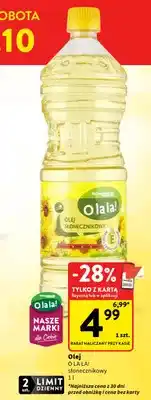 Intermarche Olej słonecznikowy O la la! oferta