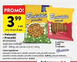 Intermarche Paluszki o smaku sera i cebulki Beskidzkie oferta