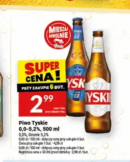 Twój Market Piwo bezalkoholowe Tyskie oferta