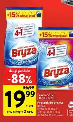 Intermarche Proszek do prania Bryza do białego oferta
