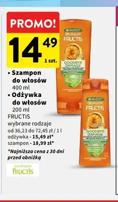 Intermarche Szampon do włosów Fructis oferta