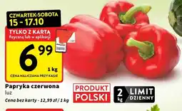 Intermarche Papryka czerwona oferta
