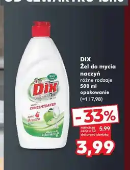 Kaufland Żel do mycia naczyń Dix oferta