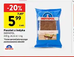 Intermarche Pasztet z indyka Indykpol oferta