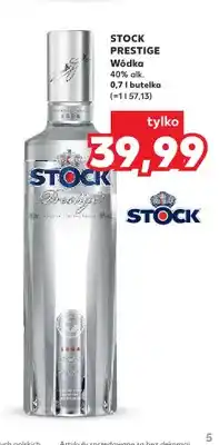 Kaufland Wódka Stock Prestige oferta