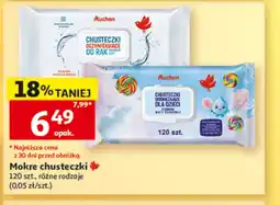 Auchan Chusteczki Auchan oferta