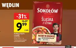 Intermarche Kiełbasa śląska z szynki Sokołów oferta