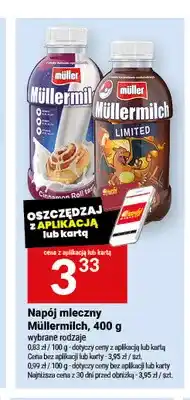 Twój Market Napój mleczny Müllermilch Cinnamon Roll Müller oferta