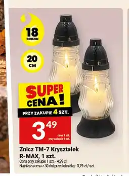 Twój Market Znicz TM-7 Kryształek R-MAX oferta