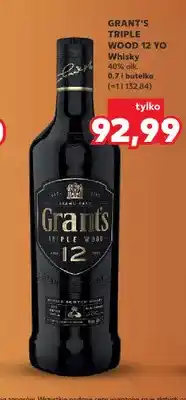 Kaufland Whisky Grant's Triple Wood 12 YO oferta