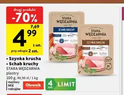 Intermarche Szynka krucha Stara Wędzarnia w plastrach oferta