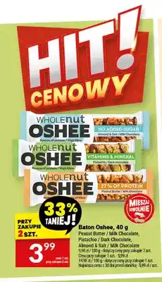 Twój Market Baton Oshee Peanut Butter Milk Chocolate oferta