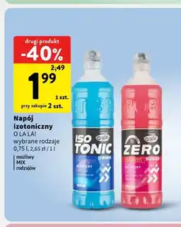 Intermarche Napój izotoniczny Iso Tonic O La La! oferta