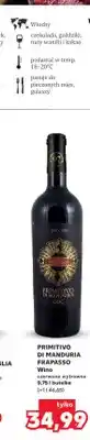 Kaufland Wino czerwone wytrawne Primitivo di Manduria Frapasso oferta