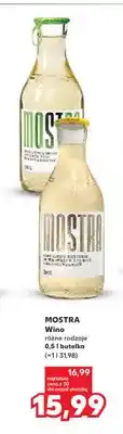 Kaufland Wino białe Mostra wytrawne oferta