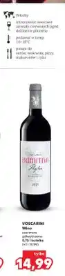 Kaufland Wino czerwone półwytrawne Voscarini oferta