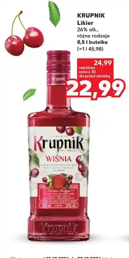 Kaufland Likier Krupnik oferta