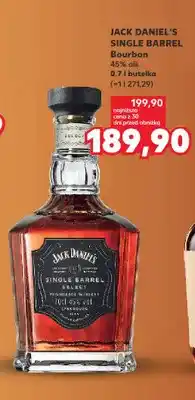Kaufland Bourbon Jack Daniel's Single Barrel oferta