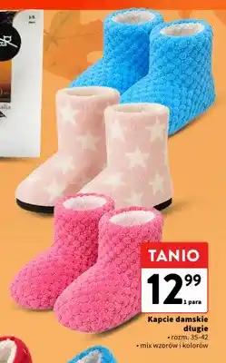 Intermarche Kapcie damskie długie oferta