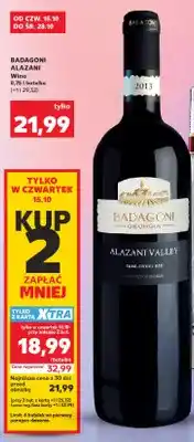 Kaufland Wino czerwone Badagoni Alazani oferta