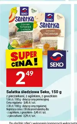 Twój Market Sałatka śledziowa z pieczarkami Seko oferta