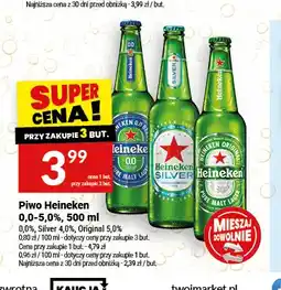 Twój Market Piwo bezalkoholowe Heineken oferta