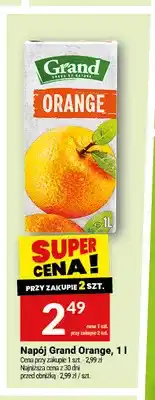 Twój Market Napój Grand Orange oferta